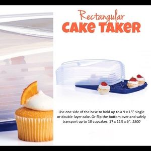 New Tupperware cake taker